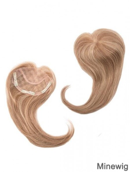 12inch Human Hair Add On Front Topper | Monofilament Base Hairpieces