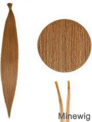Auburn Straight Stick/I Tip Hair Extensions