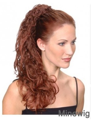 Popular Curly Auburn Ponytails