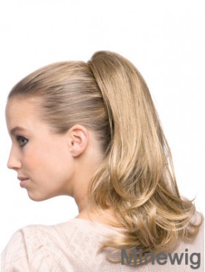 Style Wavy Blonde Ponytails