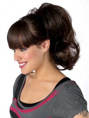 Discount Wavy Brown Ponytails