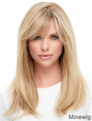 Ladies Lace Front Wigs Cheap With Bangs Straight Style