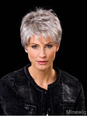 Short Lace Wigs 100% Hand Tied Cropped Length Boycuts