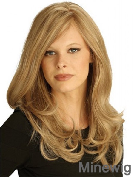 Wavy Human Lace Wigs UK 100% Hand Tied Layered Cut