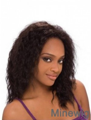African American Hair Loss With Lace Front Remy Human Auburn Color Wigs