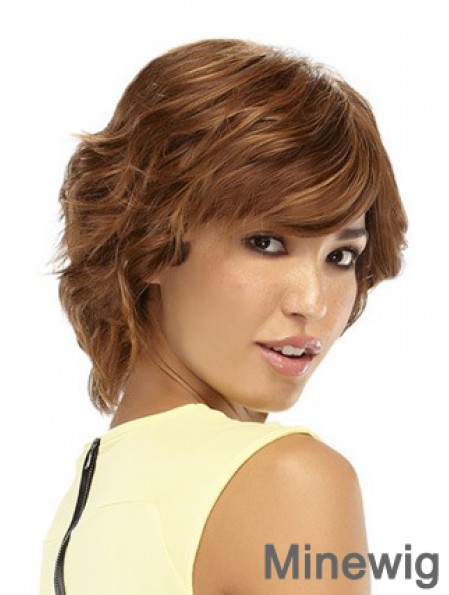 11 inch Great Auburn Layered Monofilament Wigs