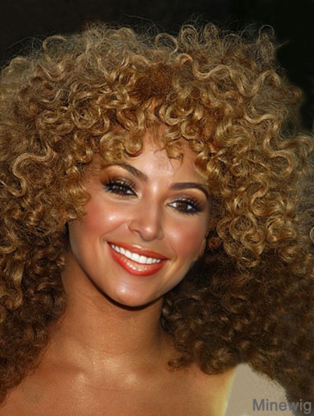 Shoulder Length Curly Layered Capless 14 inch Trendy Beyonce Wigs