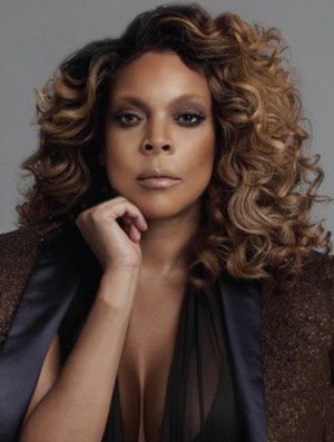 Without Bangs Curly Ombre/2 Tone 16 inch Style Wendy Williams Wigs