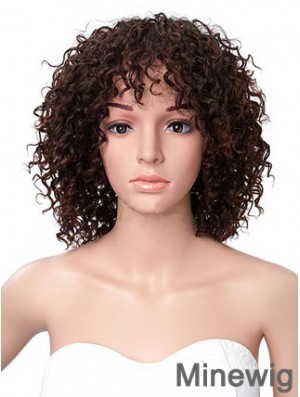 14 inch Brown Lace Front Wigs For Black Women