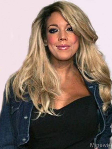 Layered Wavy Blonde 18 inch Popular Wendy Williams Wigs