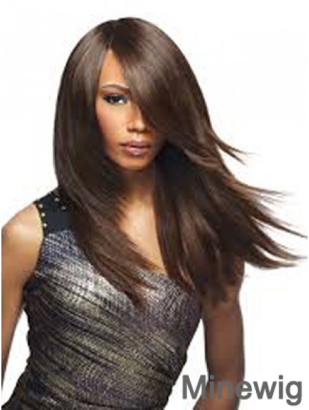 18 inch Brown Lace Front Wigs For Black Women