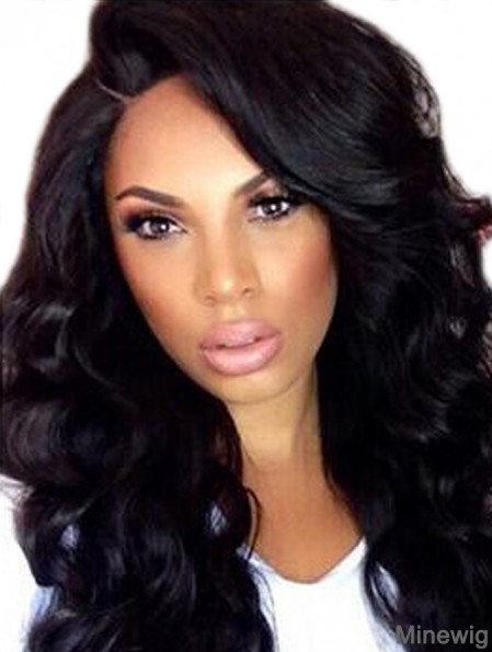 Capless Curly African American Black 15 inch Synthetic Wigs
