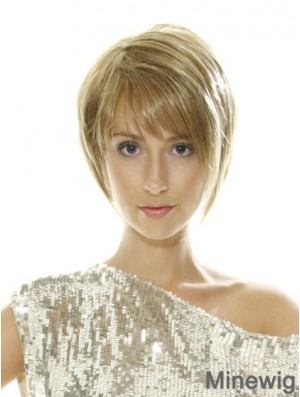 Chin Length Straight Lace Front Wigs Online