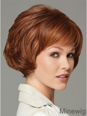 Wavy Auburn New Short Classic Wigs