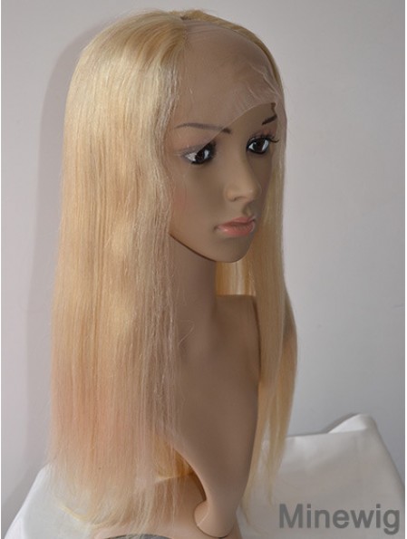 20 inch Lace Front Straight Blonde Gorgeous U Part Wigs