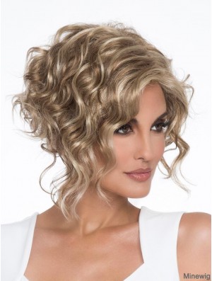 Minewig Beautiful Cropped Capless Blonde 6 inch Classic Lady Wig