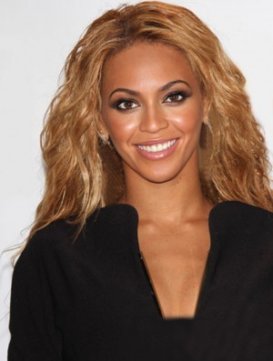 Long Wavy Without Bangs Capless 21 inch New Beyonce Wigs