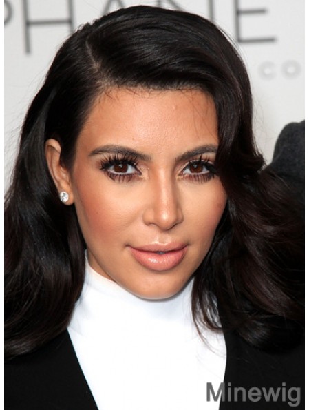 Black Long Wavy Capless Online 18 inch Kim Kardashian Wigs