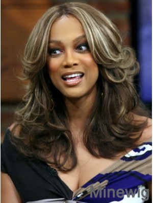 Ombre/2 Tone Wavy Layered Lace Front 16 inch Gorgeous Tyra Banks Wigs