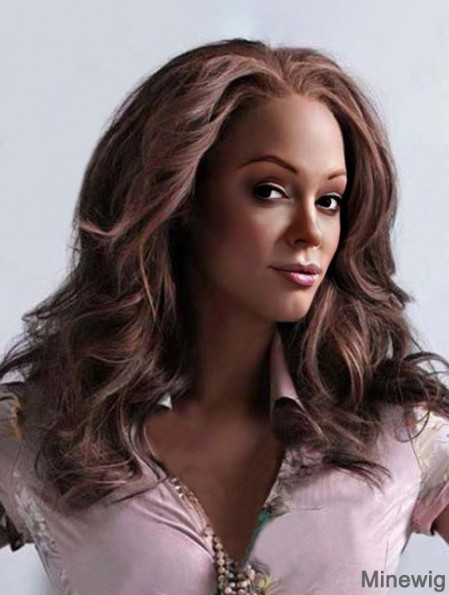 Auburn Wavy Layered Lace Front 16 inch Best Tyra Banks Wigs