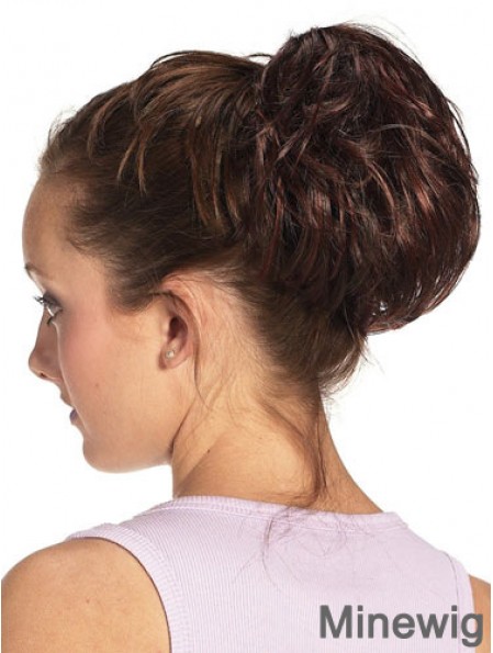 Auburn Hair Bun Pieces