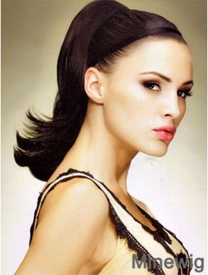 No-Fuss Auburn Straight Synthetic Clip In Hairpieces